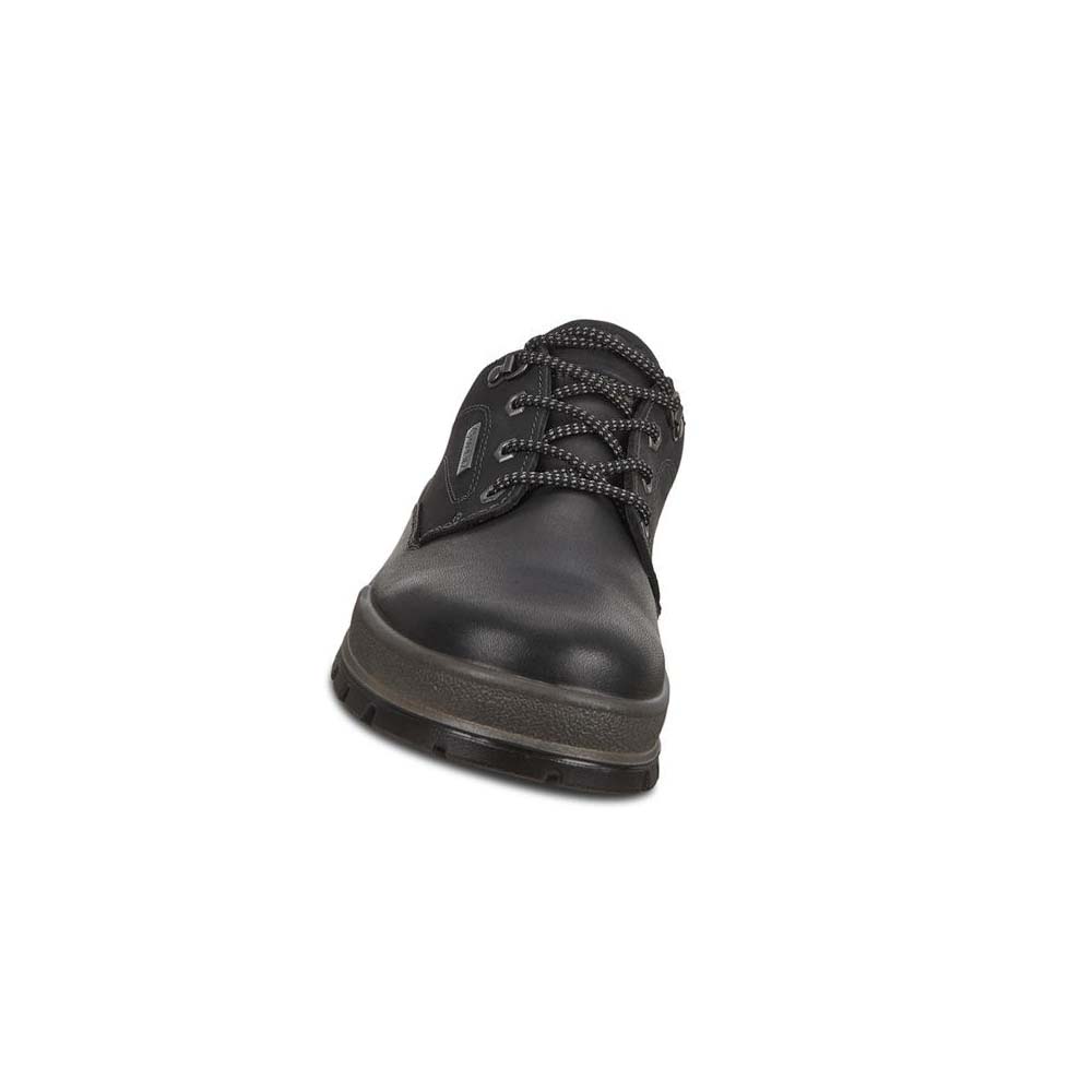 Ecco Track 25 Low Plaintoe Hiking & Trail Herre Svarte | NO 573SGL